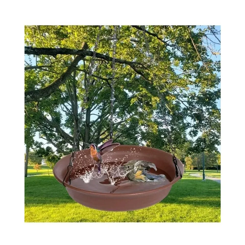 Hanging Bird Bath, Hanging Bird Water Feeder for Outdoors, Feeder Bowl s20